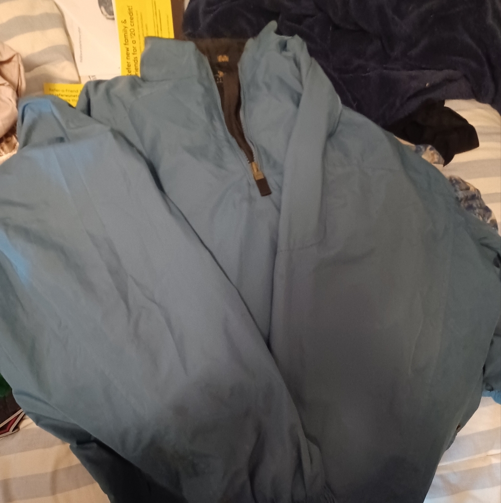 Men's large wind breaker jacket